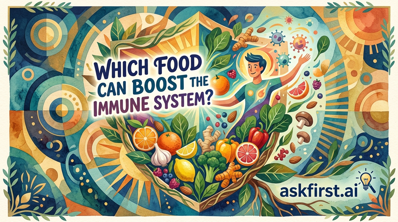 Which food can boost the immune system? Which food can boost the immune system?