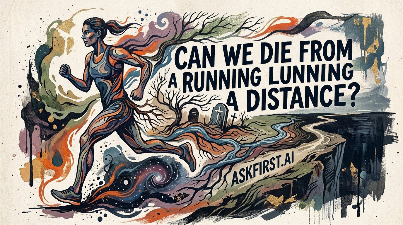 Can we die from a running a long distance? Can we die from a running a long distance?