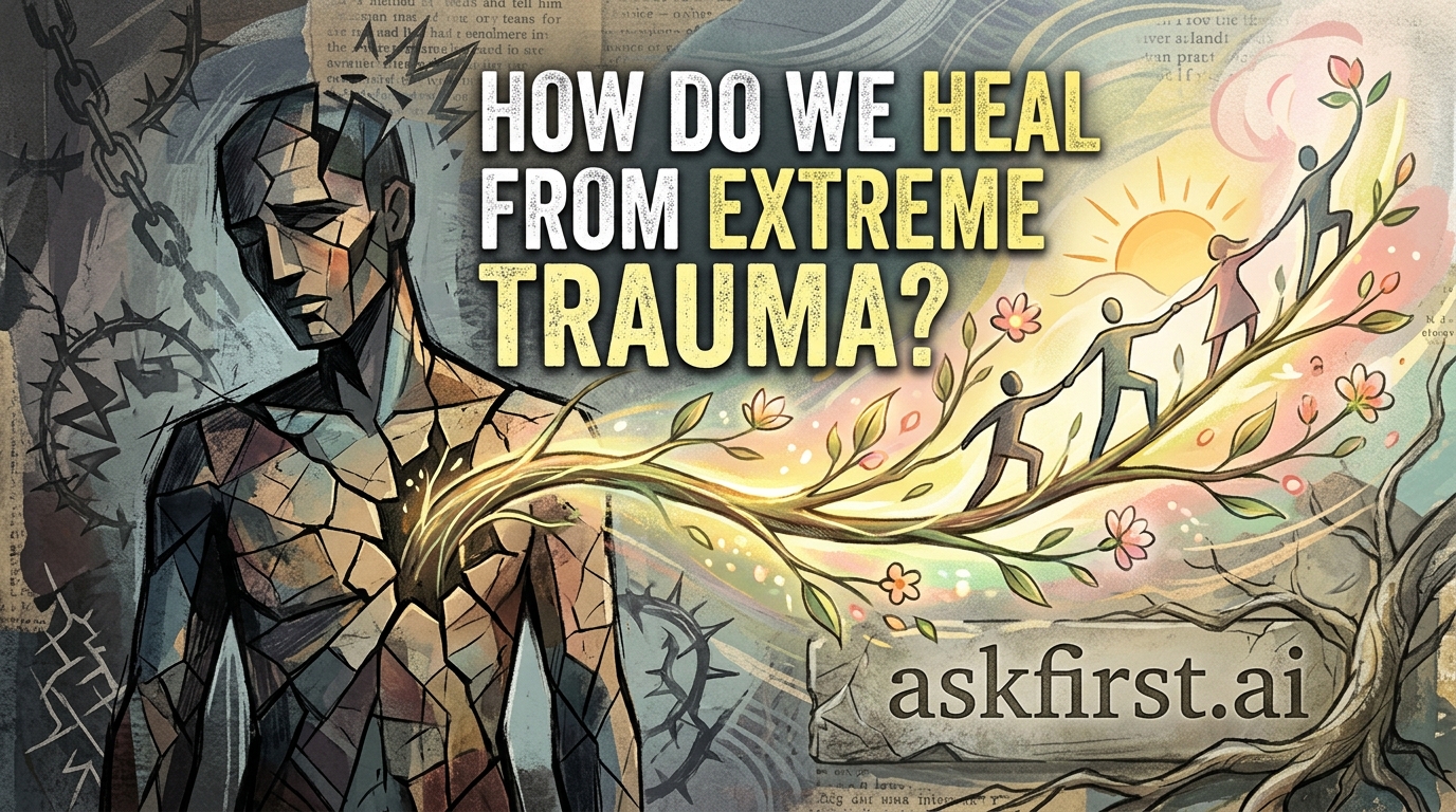 How do we heal from extreme trauma? How do we heal from extreme trauma?