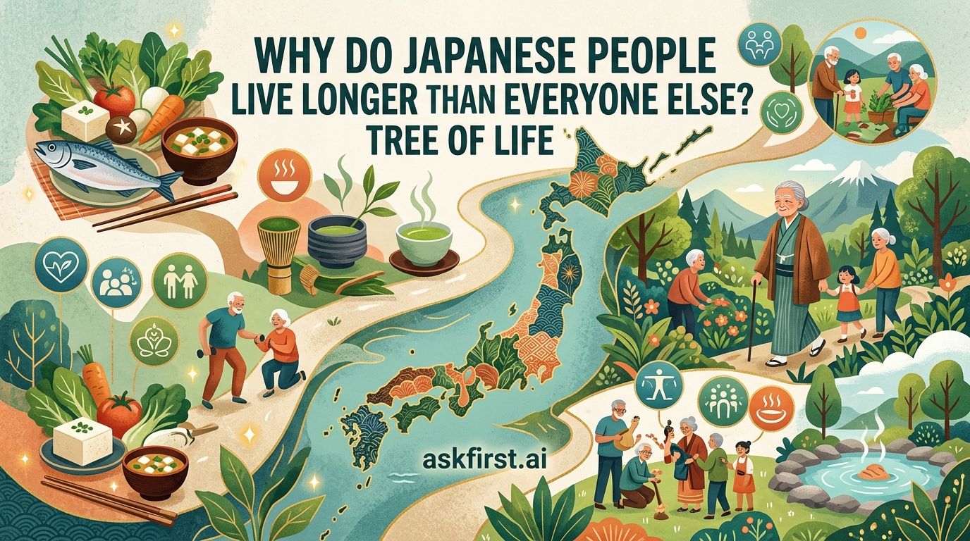Why do Japanese people live longer than everyone else? Why do Japanese people live longer than everyone else?