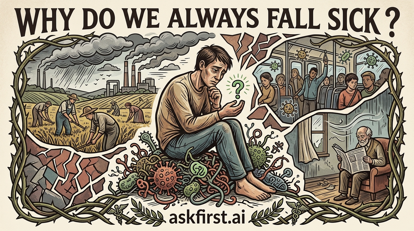 Why do we always fall sick ? Why do we always fall sick ?