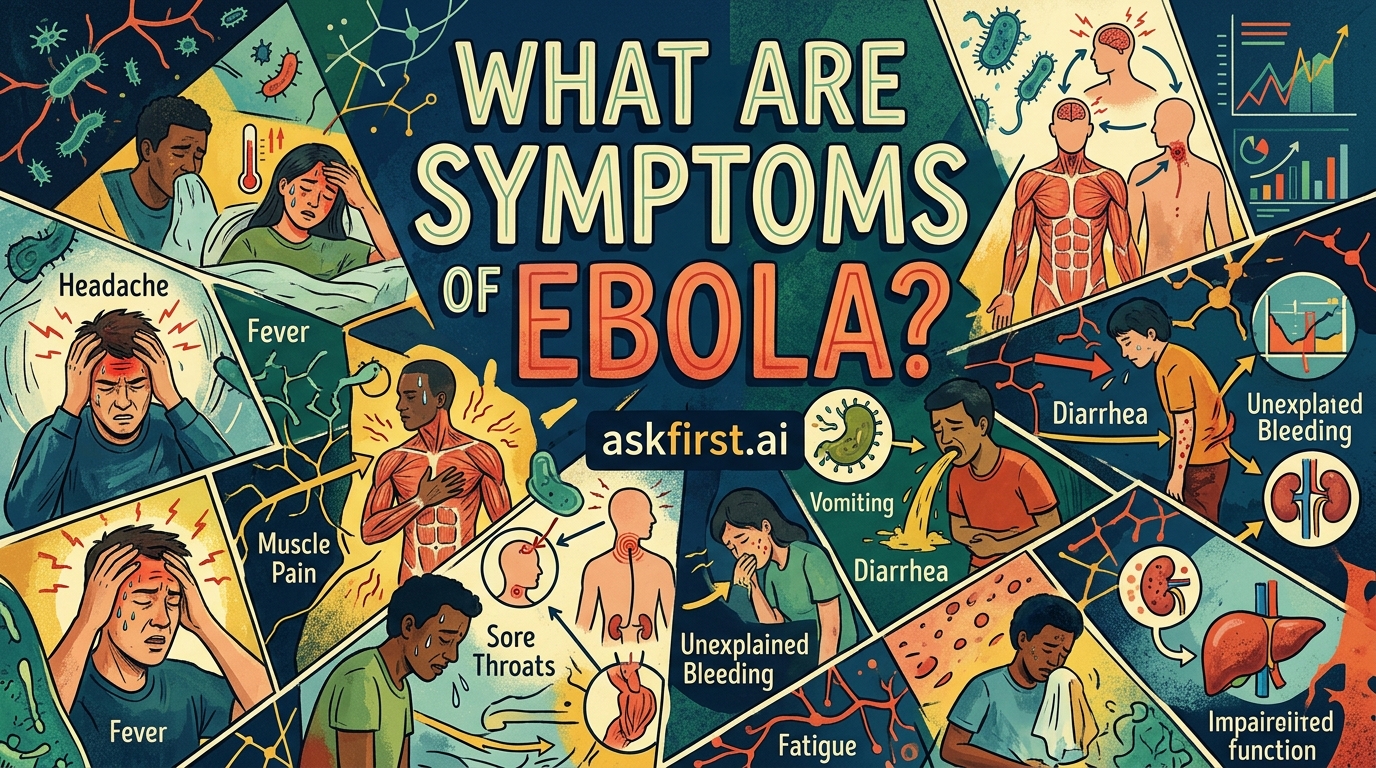 What are symptoms of Ebola? What are symptoms of Ebola?