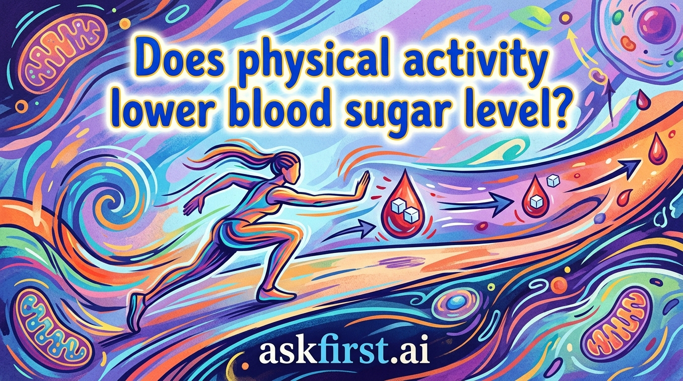 Does physical activity lower blood sugar level? Does physical activity lower blood sugar level?