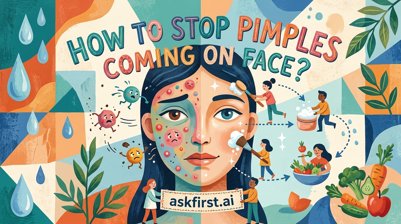 How to stop pimples coming on face? How to stop pimples coming on face?