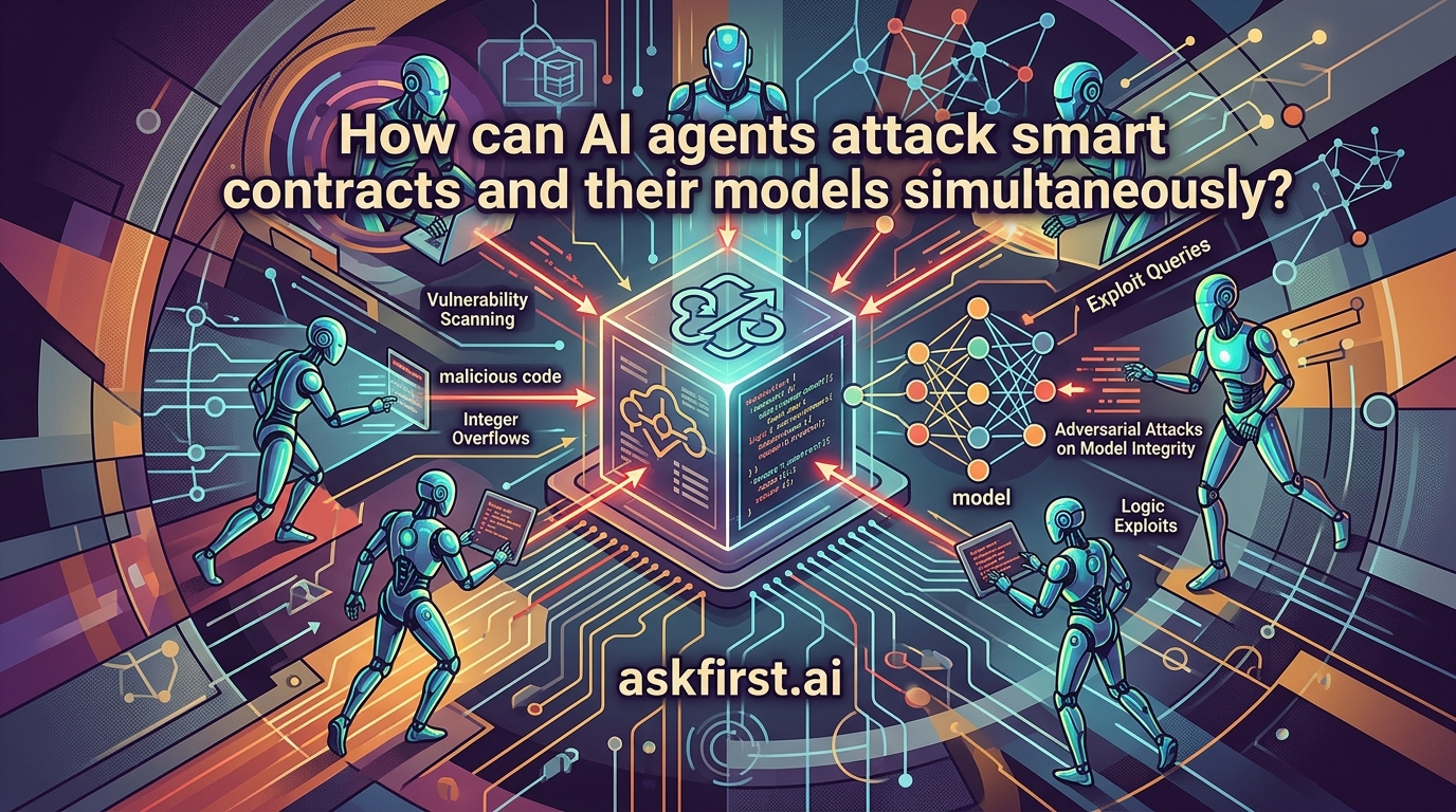 How can AI agents attack smart contracts and their models simultaneously? How can AI agents attack smart contracts and their models simultaneously?
