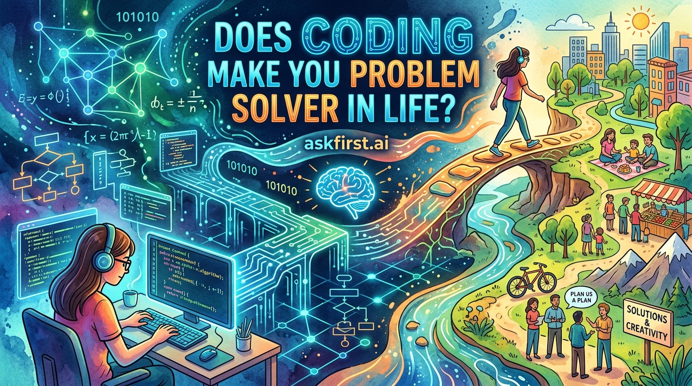 Does coding make you a better problem solver in life? Does coding make you a better problem solver in life?