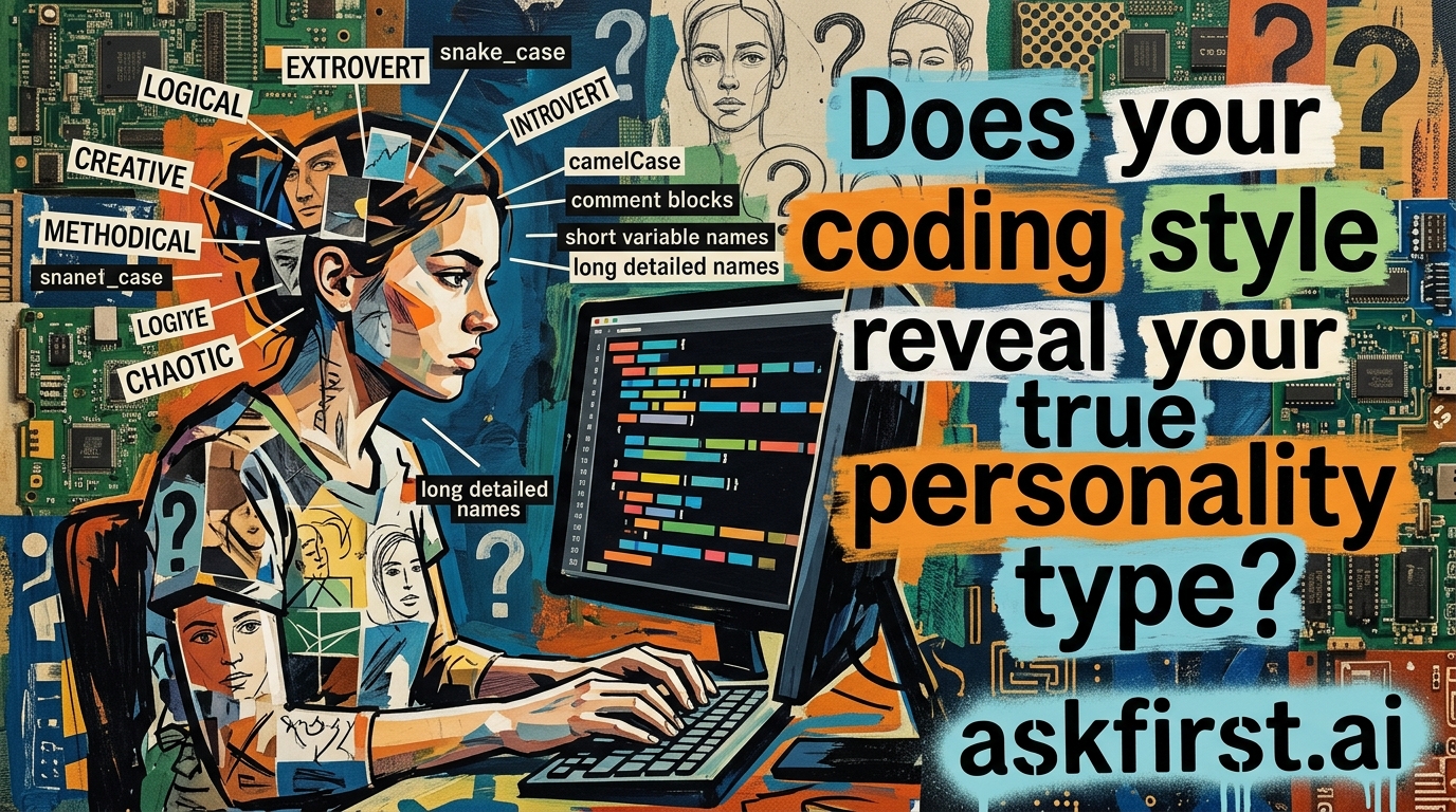 Does your coding style reveal your true personality type? Does your coding style reveal your true personality type?