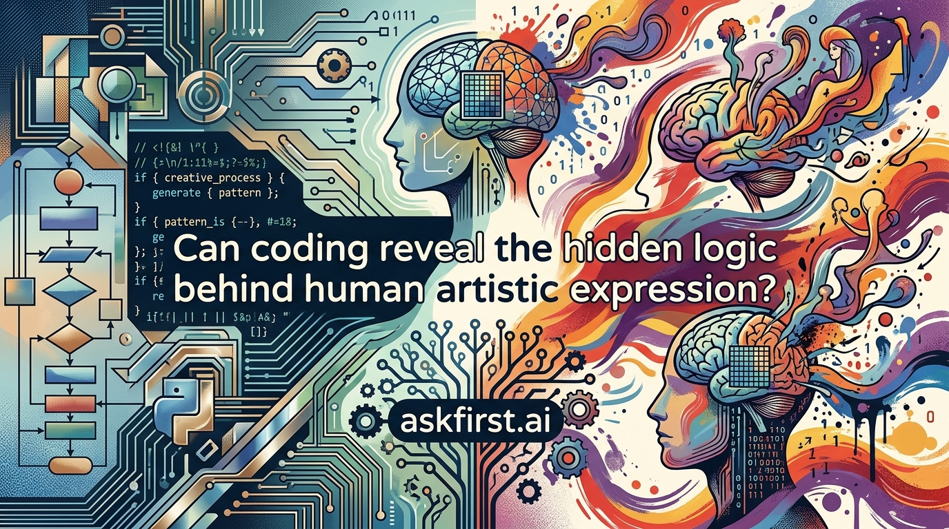 Can coding reveal the hidden logic behind human artistic expression? Can coding reveal the hidden logic behind human artistic expression?