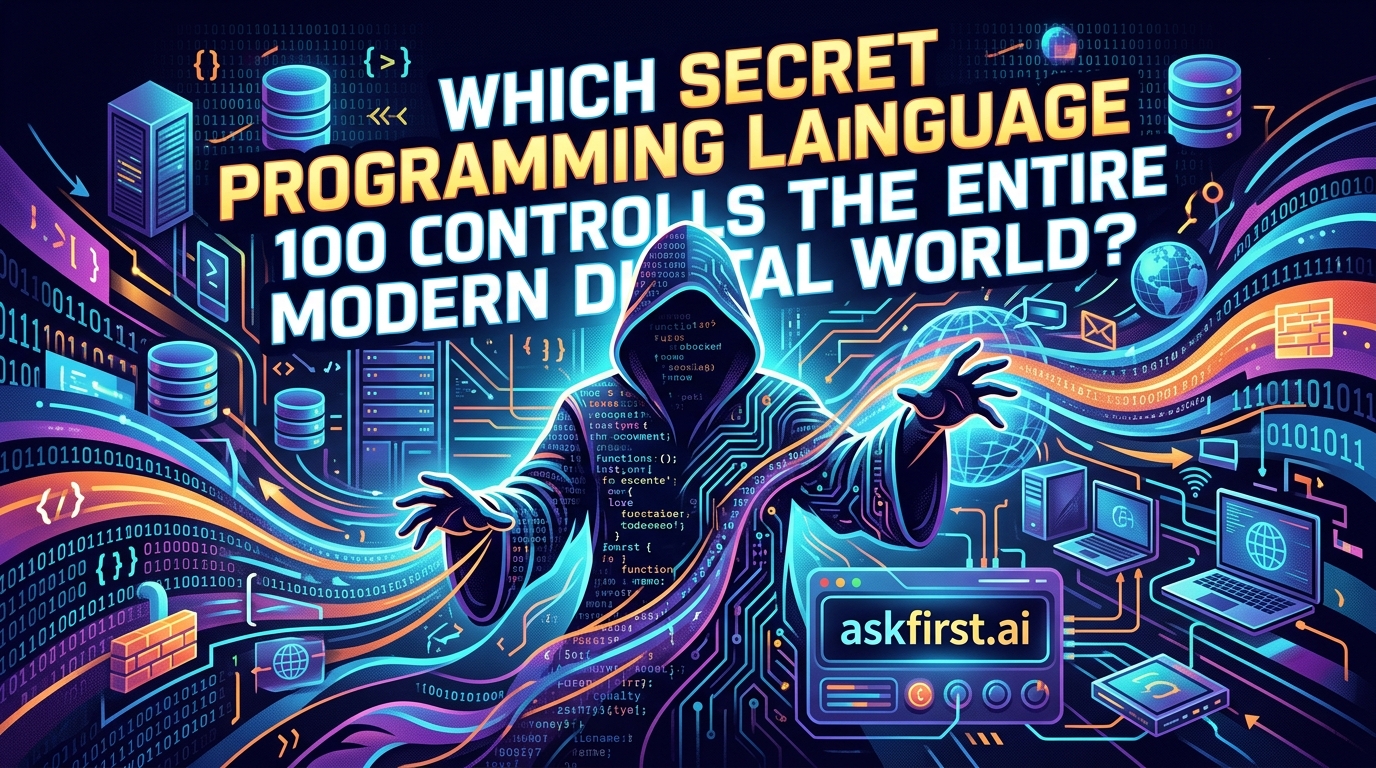 Which secret programming language controls the entire modern digital world? Which secret programming language controls the entire modern digital world?