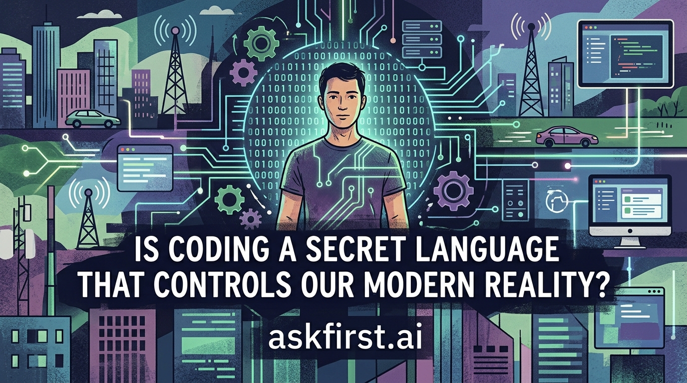 Is coding a secret language that controls our modern reality? Is coding a secret language that controls our modern reality?