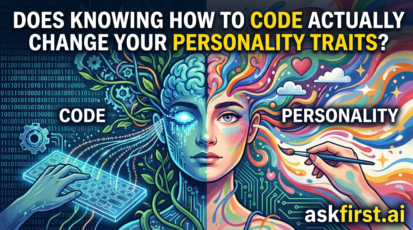 Does knowing how to code actually change your personality traits? Does knowing how to code actually change your personality traits?