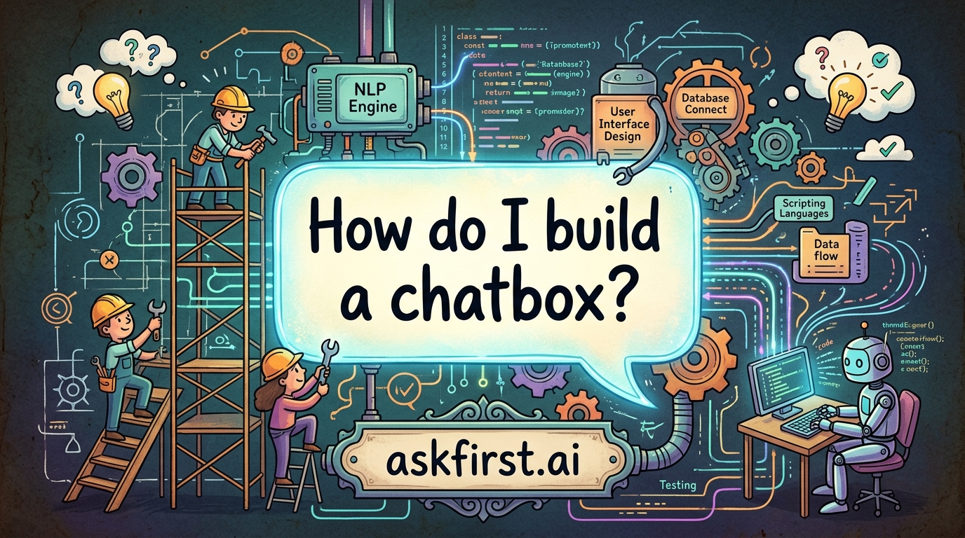 How do I build a chatbox? How do I build a chatbox?