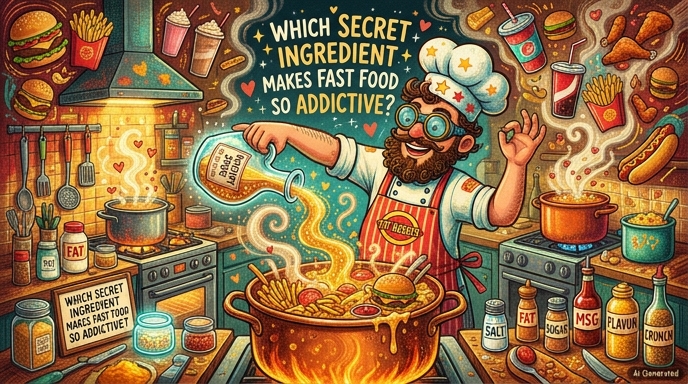 Which secret ingredient makes fast food so addictive? Which secret ingredient makes fast food so addictive?