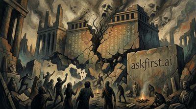 What defines the exact moment a civilization collapses?