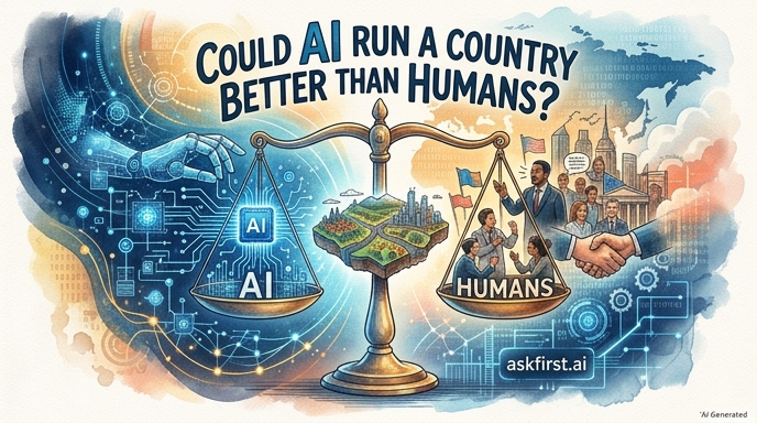 Could AI run a country better than humans? Could AI run a country better than humans?