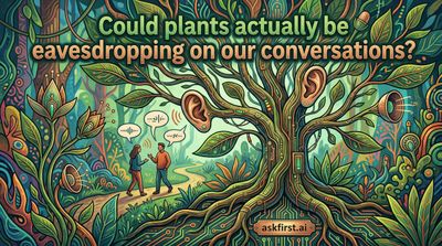 Could plants actually be eavesdropping on our conversations?