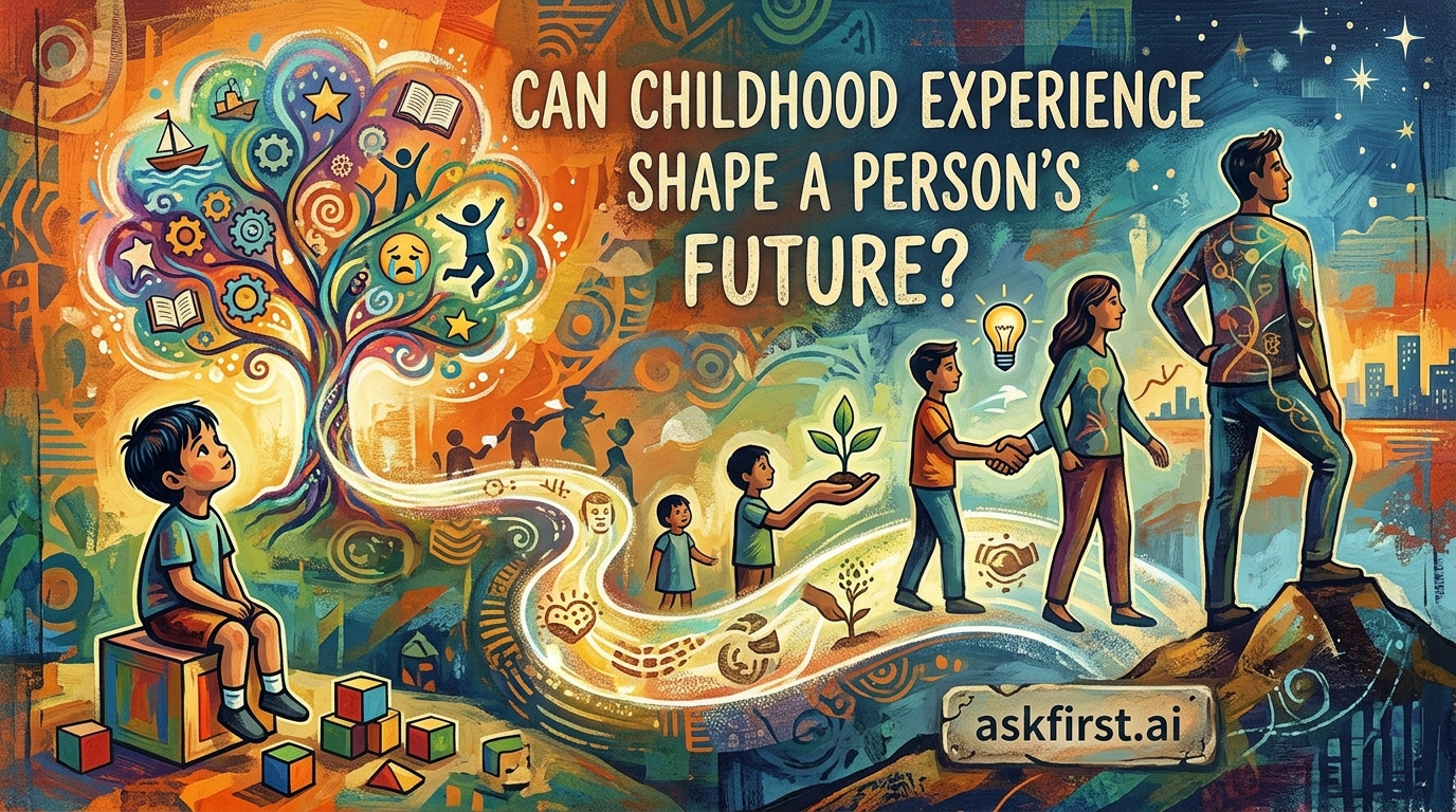 Can childhood experience shape a person's future? Can childhood experience shape a person's future?