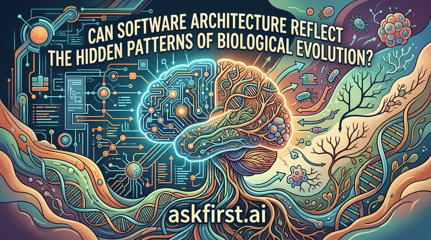 Can software architecture reflect the hidden patterns of biological evolution? Can software architecture reflect the hidden patterns of biological evolution?