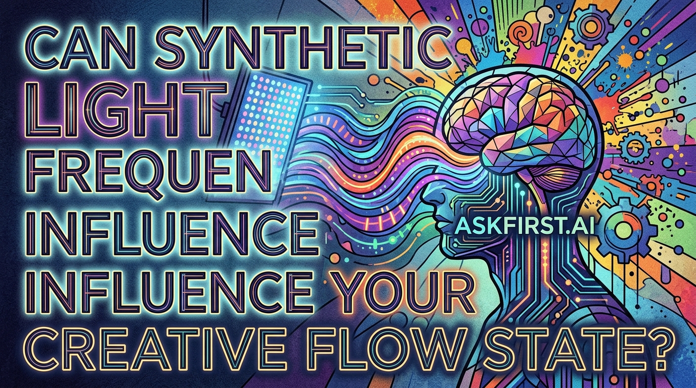 Can synthetic light frequencies influence your creative flow state? Can synthetic light frequencies influence your creative flow state?