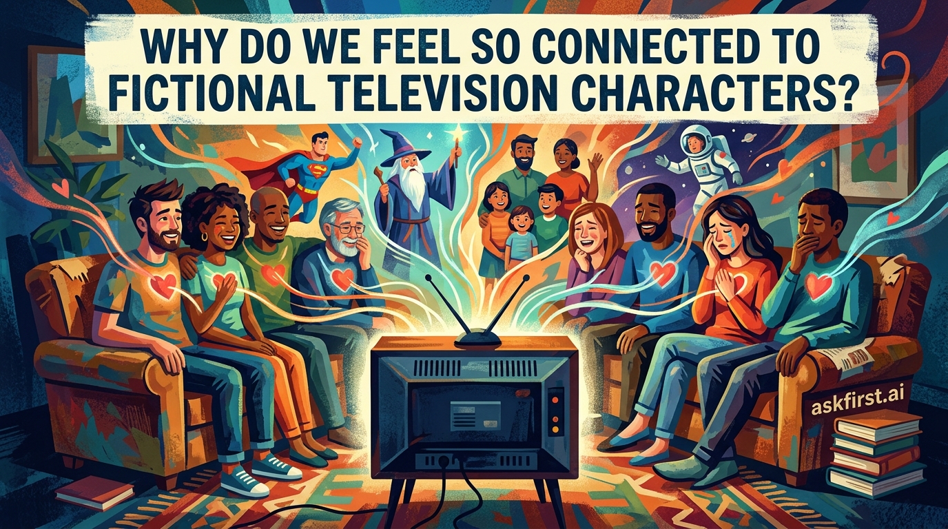Why do we feel so connected to fictional television characters? Why do we feel so connected to fictional television characters?