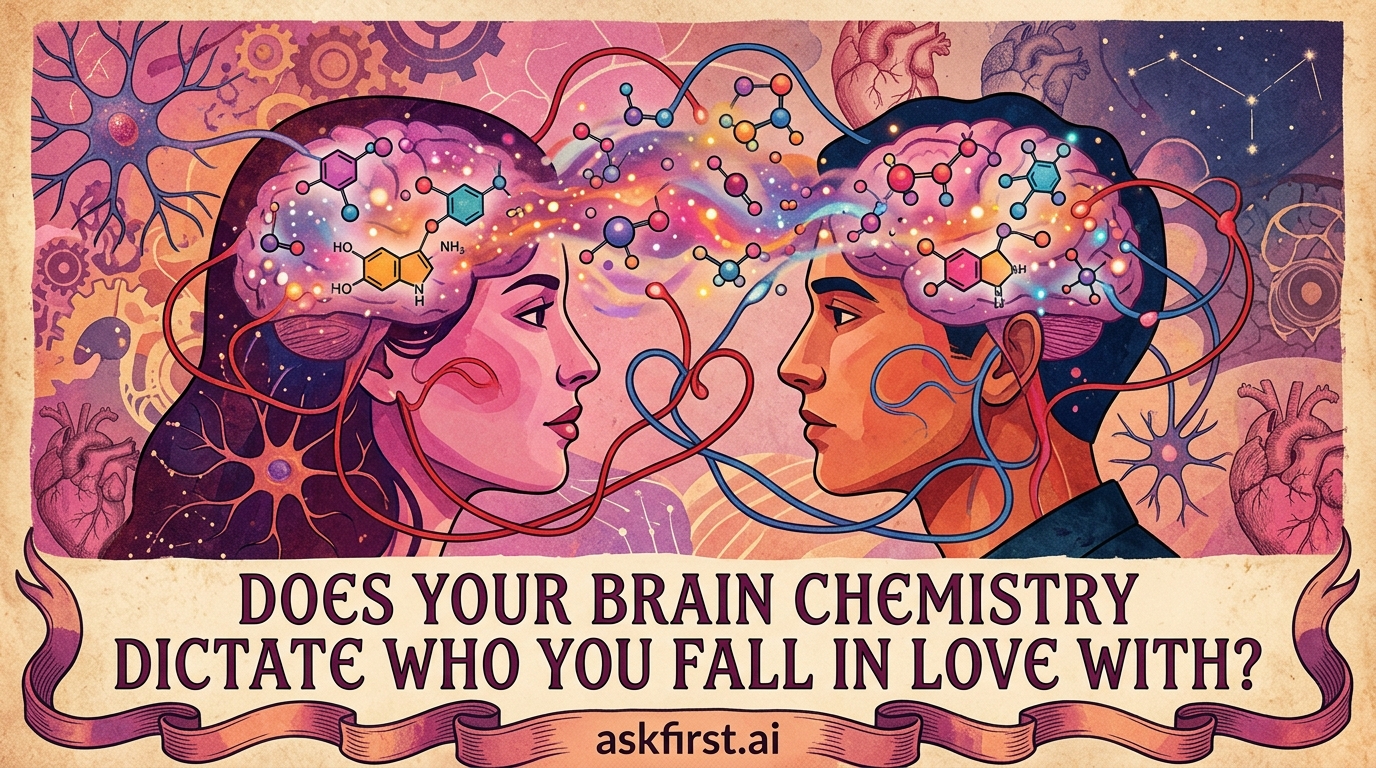 Does your brain chemistry dictate who you fall in love with? Does your brain chemistry dictate who you fall in love with?