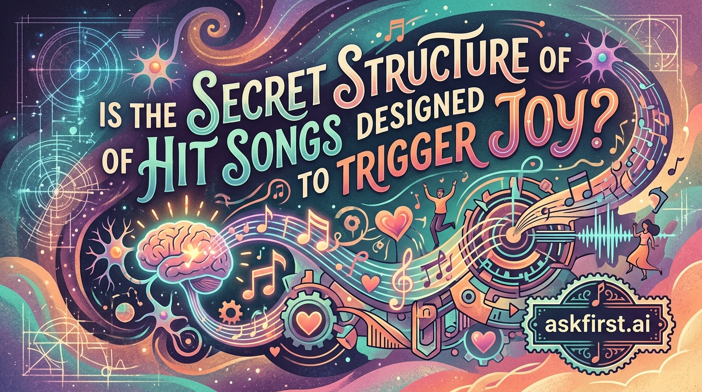 Is the secret structure of hit songs designed to trigger joy? Is the secret structure of hit songs designed to trigger joy?