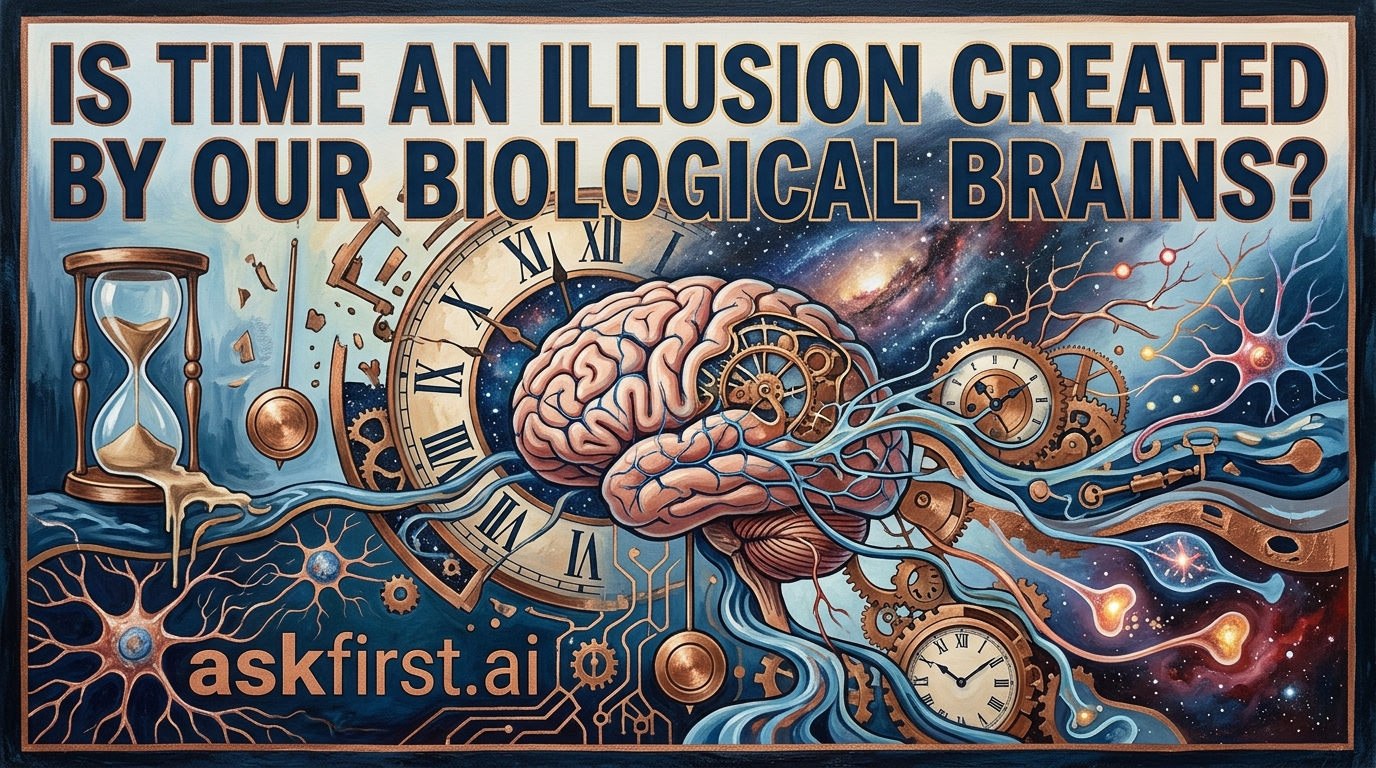 Is time an illusion created by our biological brains? Is time an illusion created by our biological brains?
