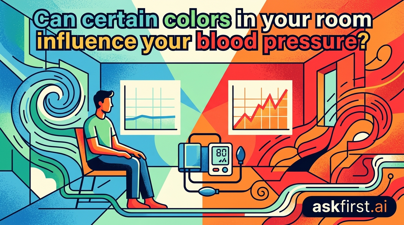 Can certain colors in your room influence your blood pressure? Can certain colors in your room influence your blood pressure?