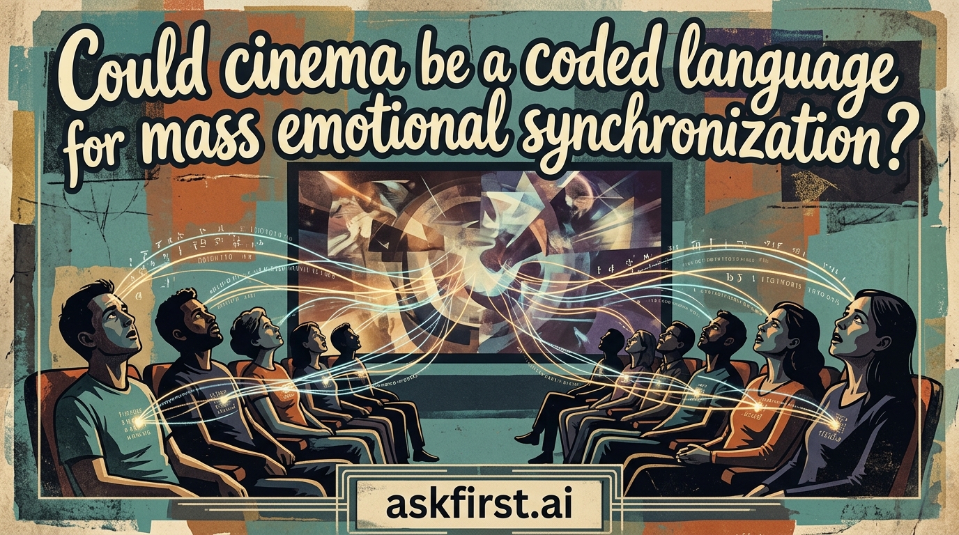 Could cinema be a coded language for mass emotional synchronization? Could cinema be a coded language for mass emotional synchronization?