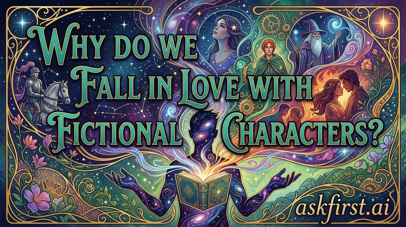 Why do we fall in love with fictional characters? Why do we fall in love with fictional characters?