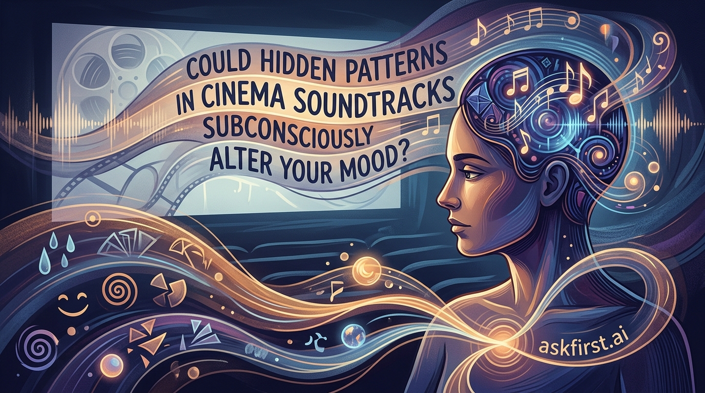 Could hidden patterns in cinema soundtracks subconsciously alter your mood? Could hidden patterns in cinema soundtracks subconsciously alter your mood?