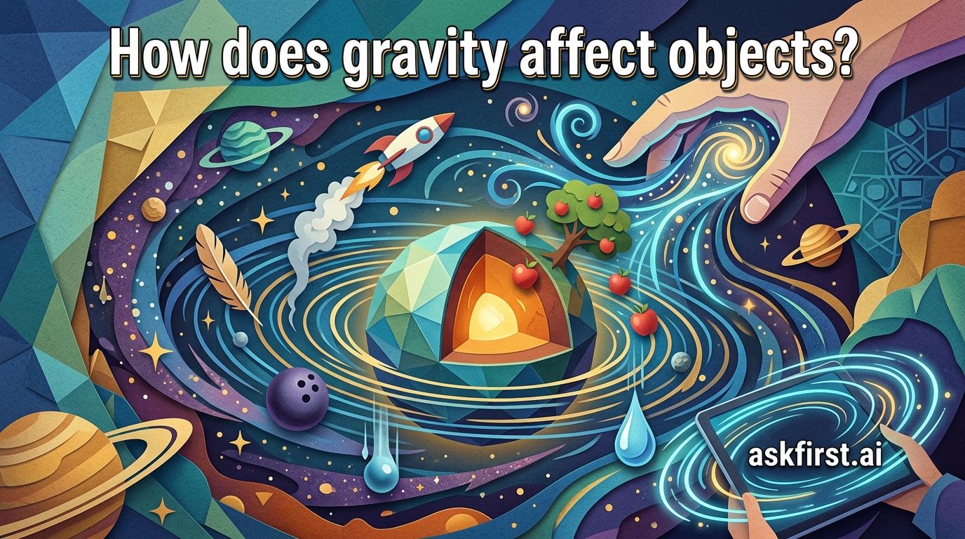 How does gravity affect objects? How does gravity affect objects?