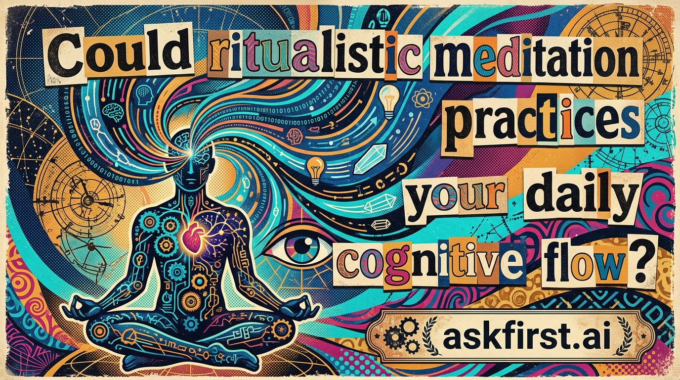 Could ritualistic meditation practices enhance your daily cognitive flow? Could ritualistic meditation practices enhance your daily cognitive flow?