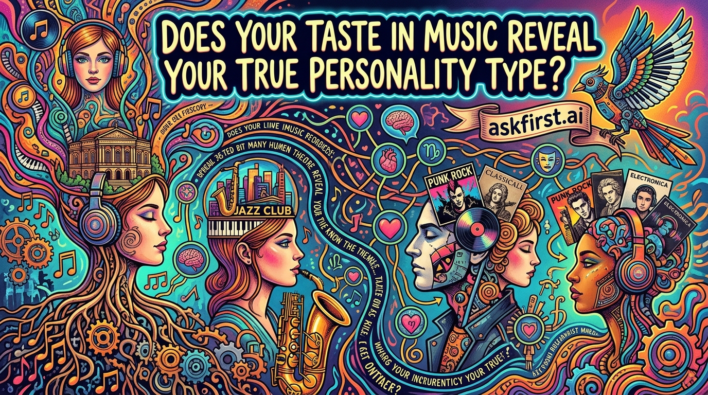 Does your taste in music reveal your true personality type? Does your taste in music reveal your true personality type?