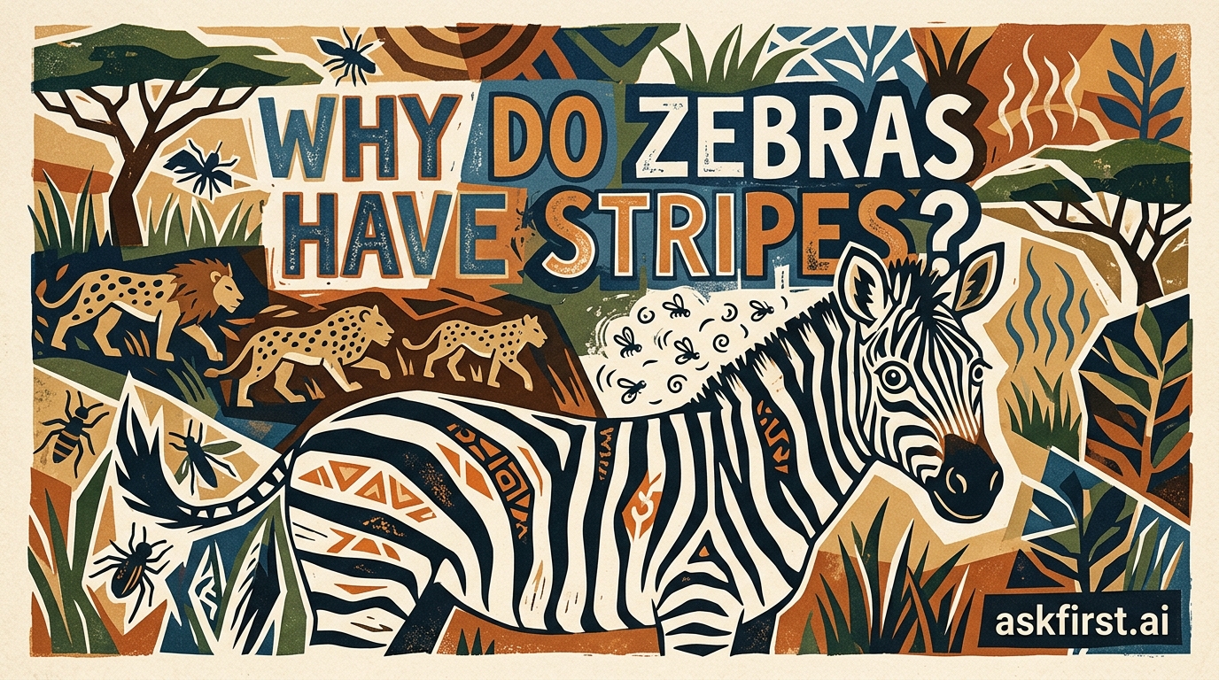 Why do zebras have stripes? Why do zebras have stripes?