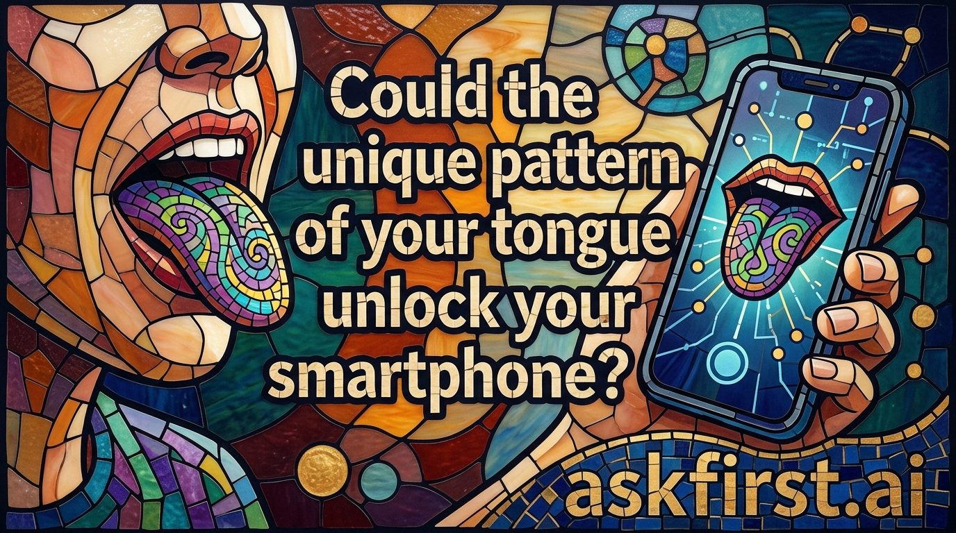 Could the unique pattern of your tongue unlock your smartphone? Could the unique pattern of your tongue unlock your smartphone?