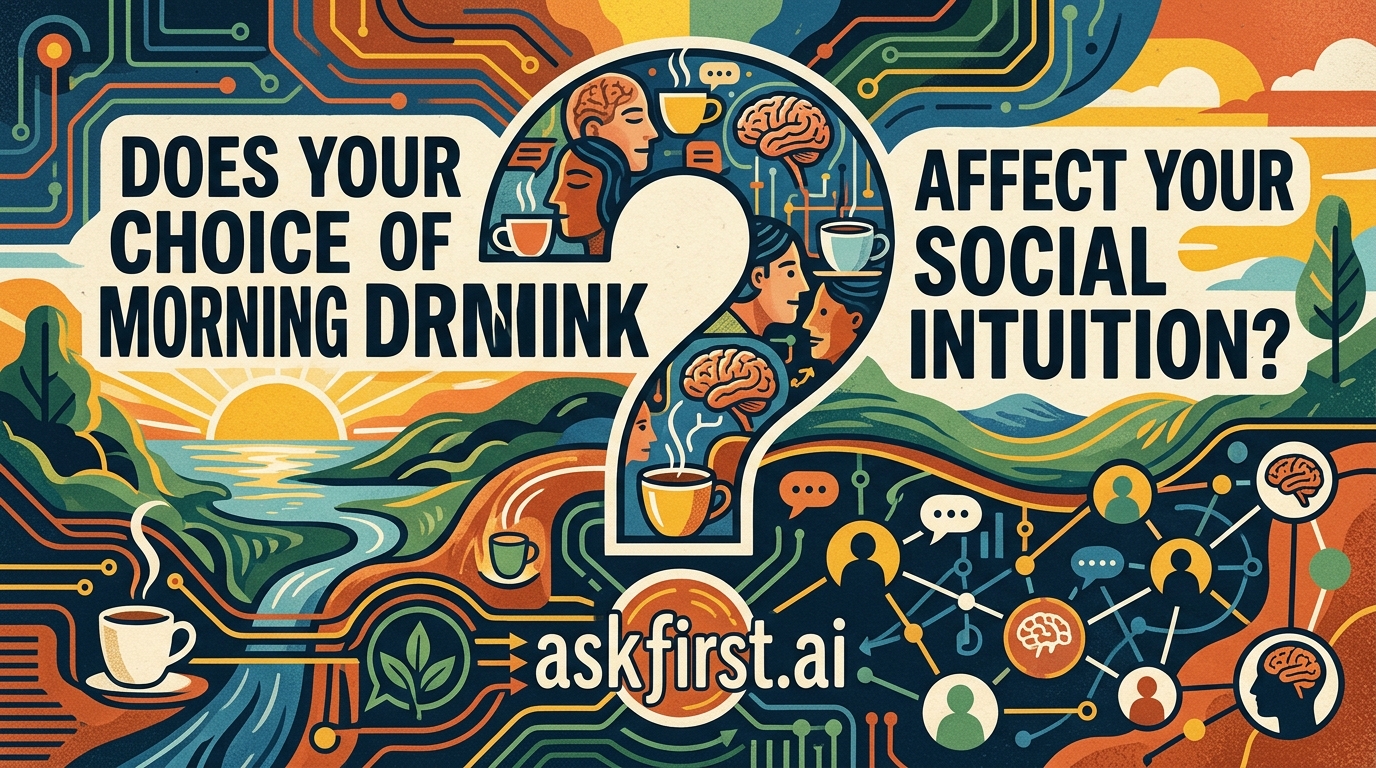 Does your choice of morning drink affect your social intuition? Does your choice of morning drink affect your social intuition?