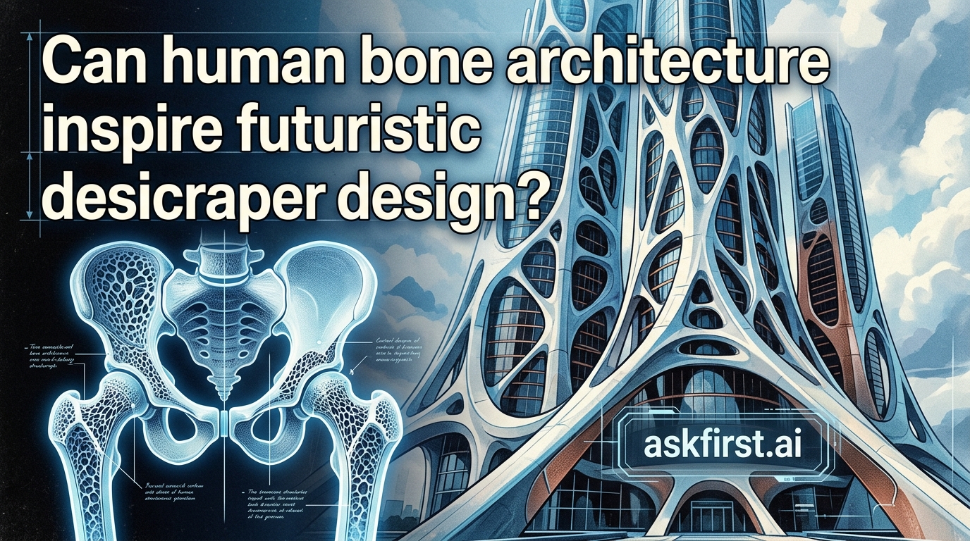 Can human bone architecture inspire futuristic skyscraper design? Can human bone architecture inspire futuristic skyscraper design?