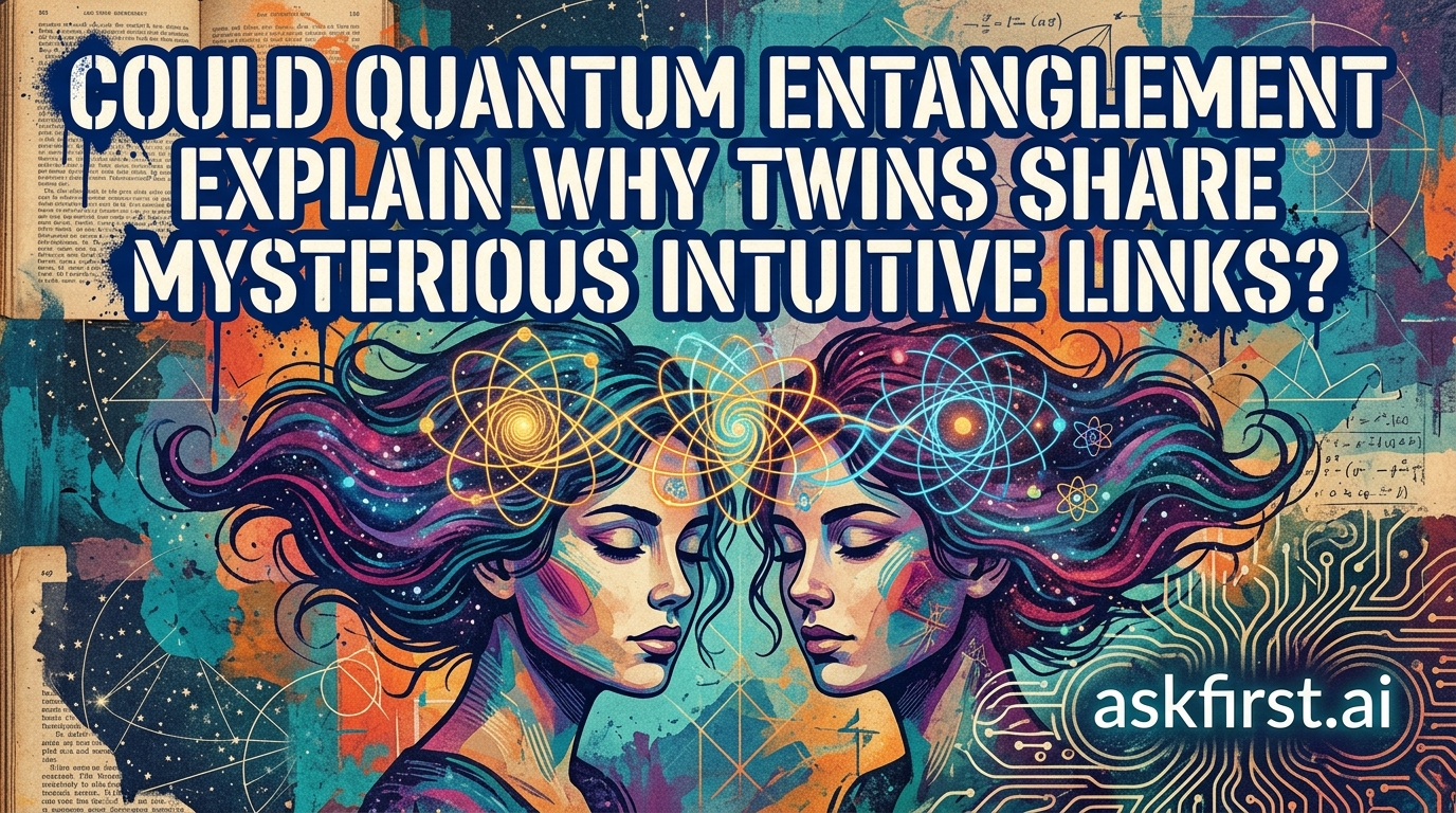 Could quantum entanglement explain why twins share mysterious intuitive links? Could quantum entanglement explain why twins share mysterious intuitive links?