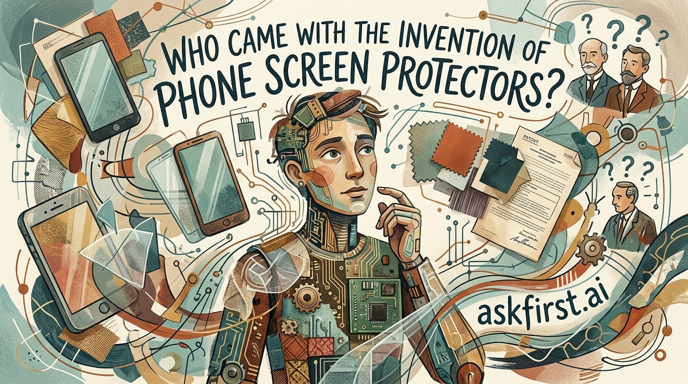 Who came with the invention of phone screen protectors? Who came with the invention of phone screen protectors?