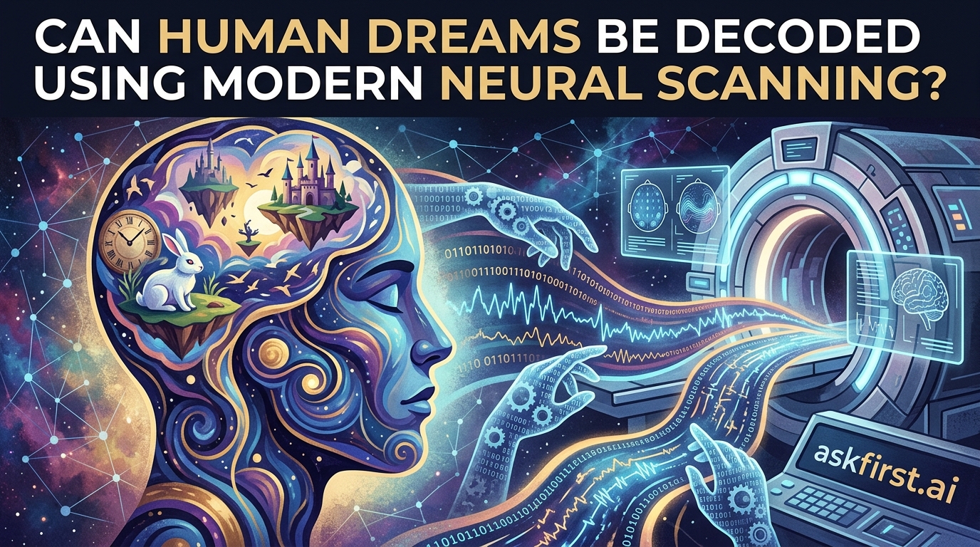 Can human dreams be decoded using modern neural scanning? Can human dreams be decoded using modern neural scanning?