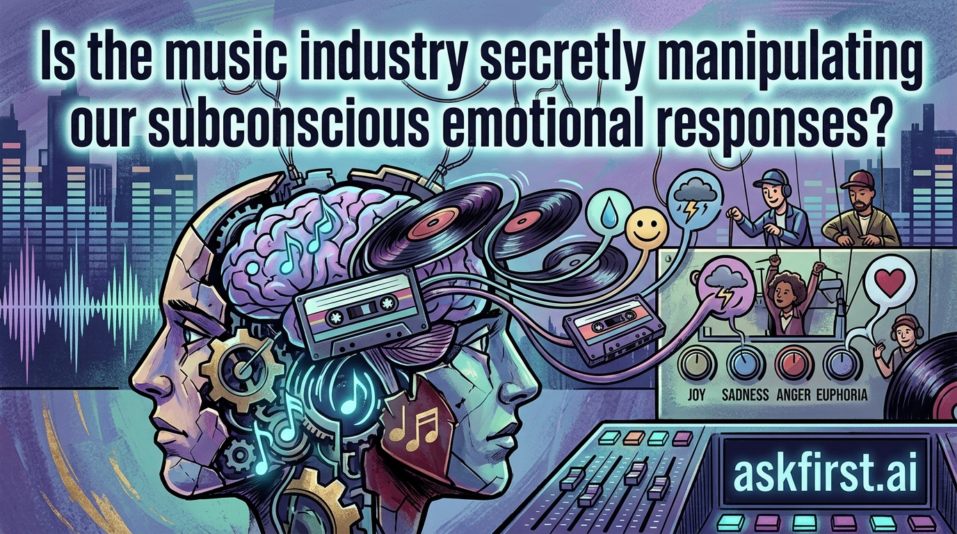 Is the music industry secretly manipulating our subconscious emotional responses? Is the music industry secretly manipulating our subconscious emotional responses?