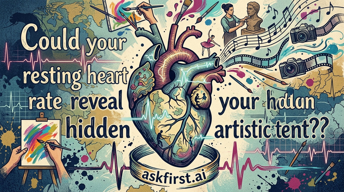 Could your resting heart rate reveal your hidden artistic talent? Could your resting heart rate reveal your hidden artistic talent?