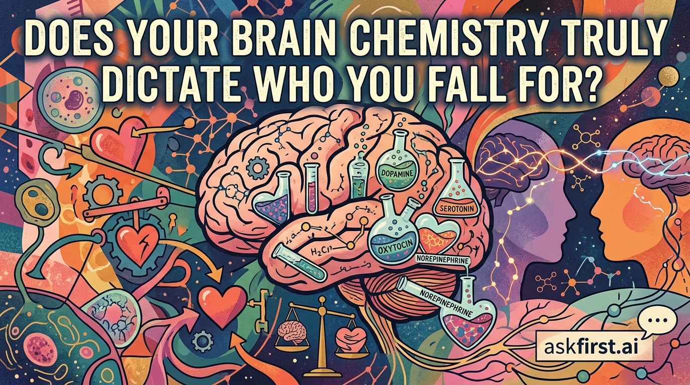 Does your brain chemistry truly dictate who you fall for? Does your brain chemistry truly dictate who you fall for?