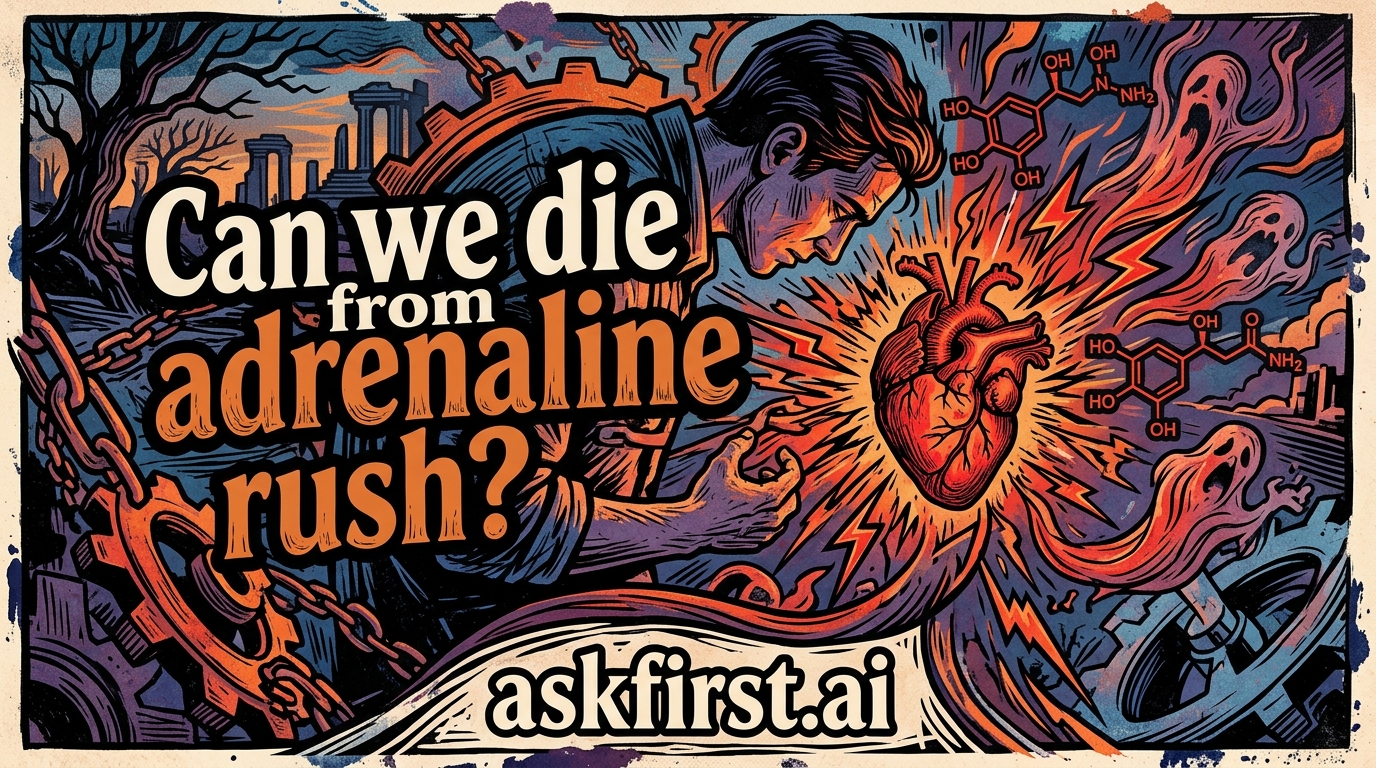 Can we die from adrenaline rush? Can we die from adrenaline rush?