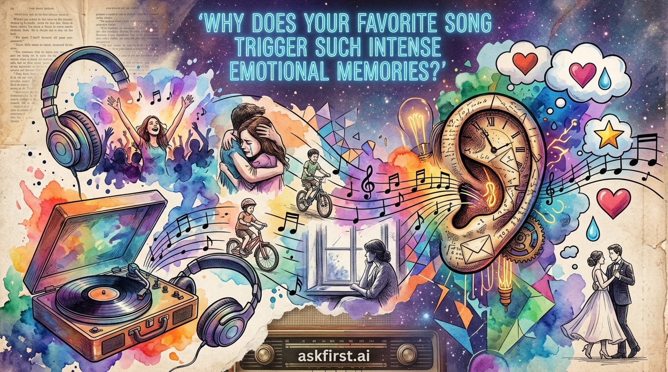 Why does your favorite song trigger such intense emotional memories? Why does your favorite song trigger such intense emotional memories?