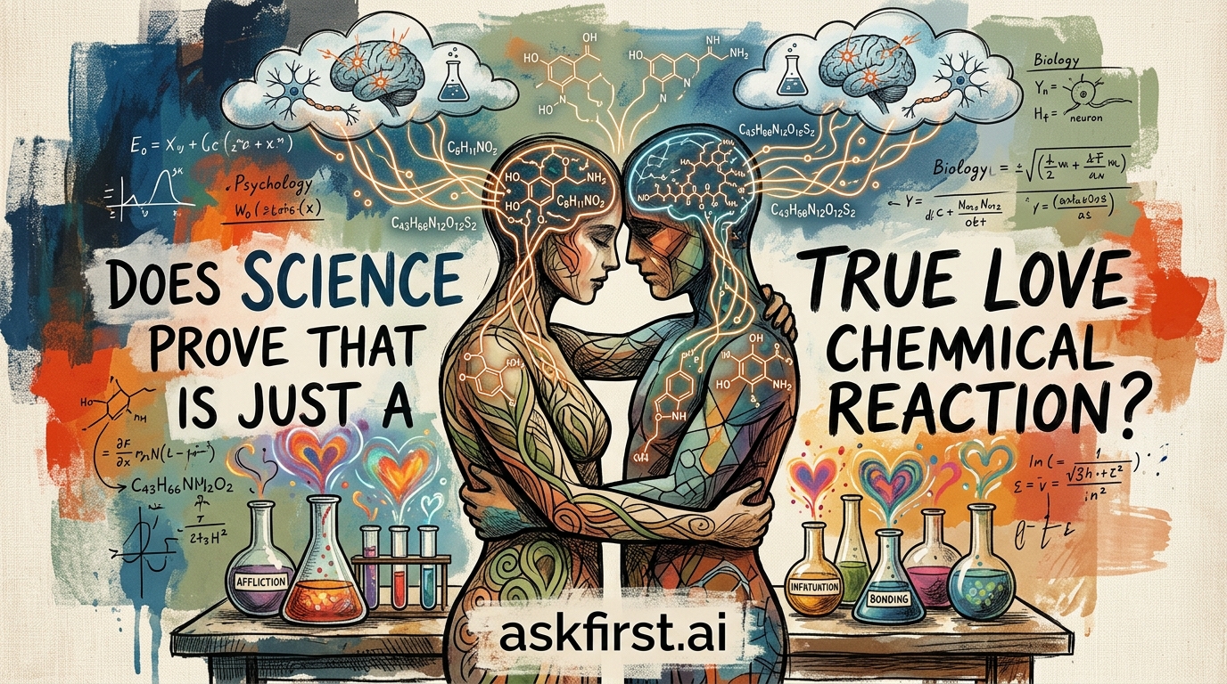 Does science prove that true love is just a chemical reaction? Does science prove that true love is just a chemical reaction?