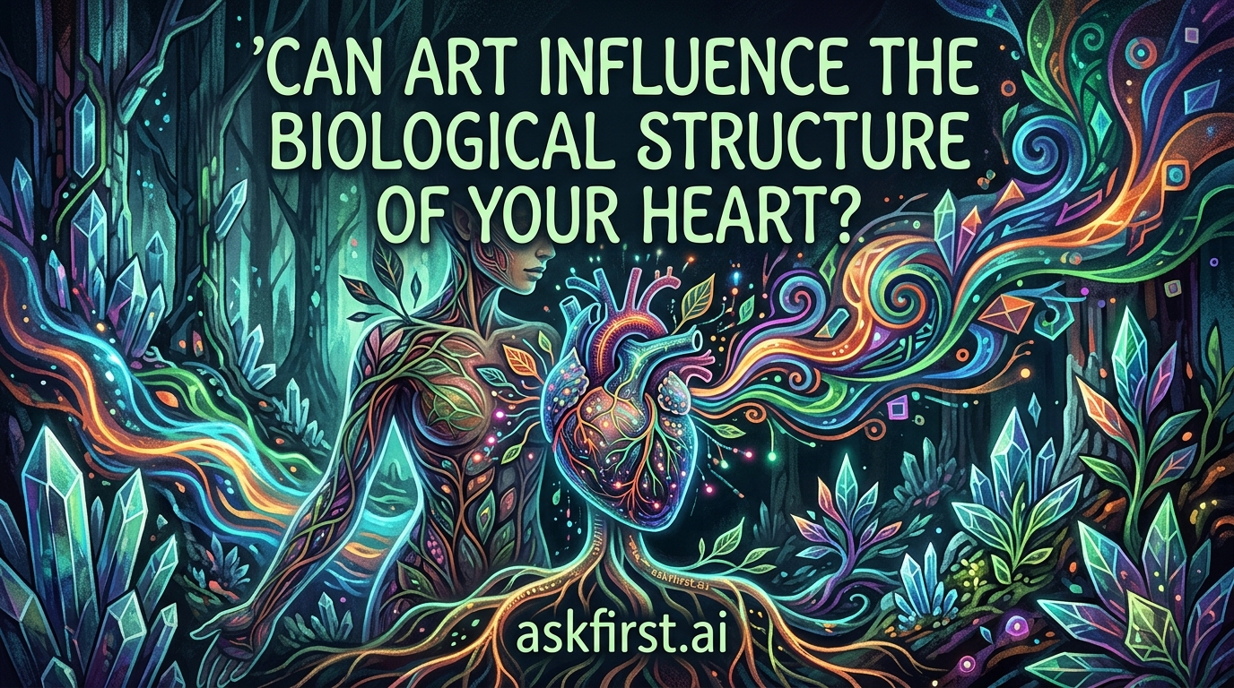 Can art influence the biological structure of your heart? Can art influence the biological structure of your heart?