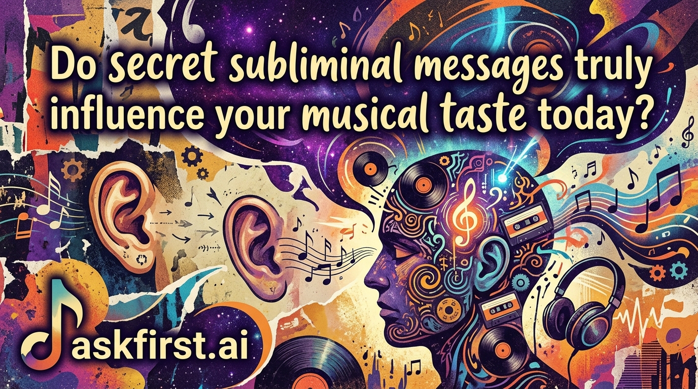 Do secret subliminal messages truly influence your musical taste today? Do secret subliminal messages truly influence your musical taste today?