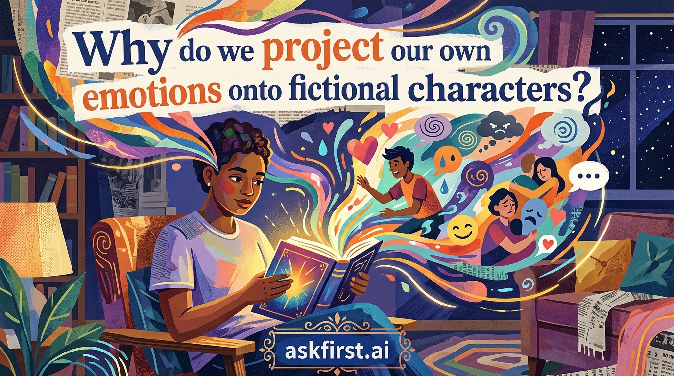 Why do we project our own emotions onto fictional characters? Why do we project our own emotions onto fictional characters?